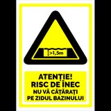 Semn pentru risc de inec